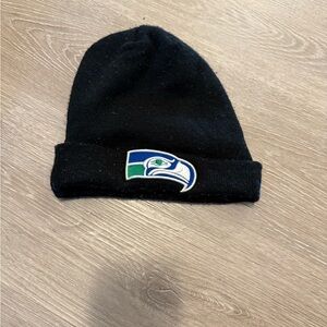 Retro Seattle Seahawks beanie